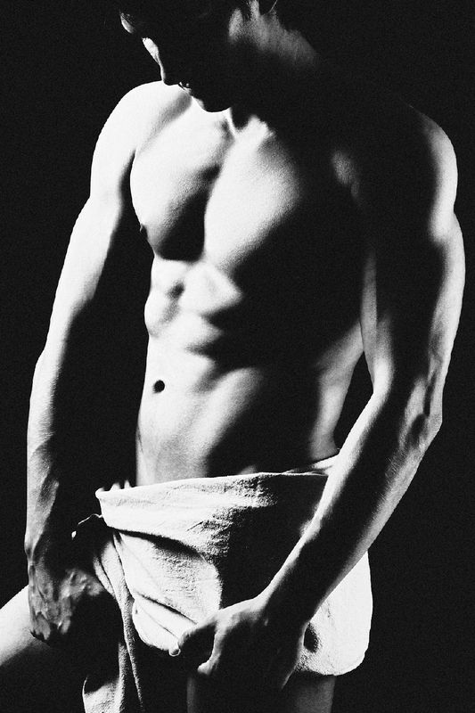 мужской портрет черно-белое андрейпономарев Статуяphoto preview