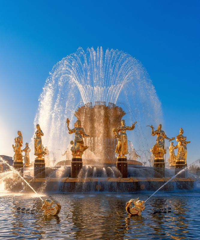 москва, вднх, фонтан ВДНХ, Фонтан Дружбы народовphoto preview