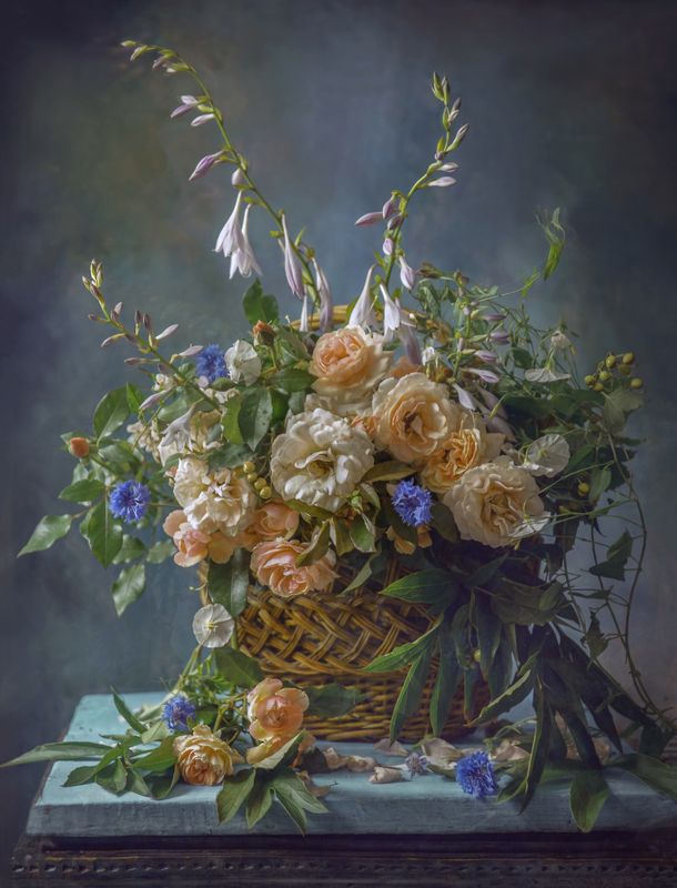 Август в акварельных тонахphoto preview