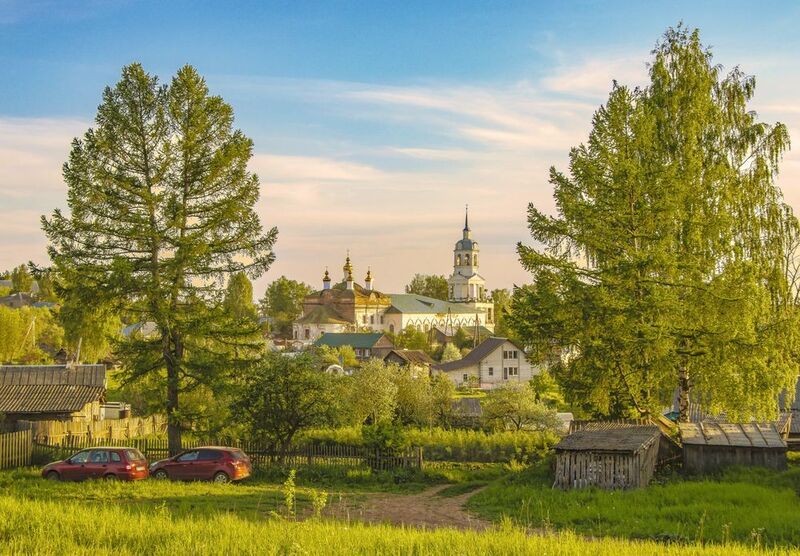 Кстинино, вечер Сельские зарисовкиphoto preview