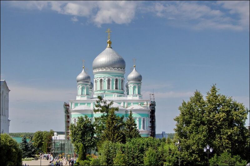 город, архитектура,  церковь, храм, дивеево, монастырь, православие Дивеево ..photo preview