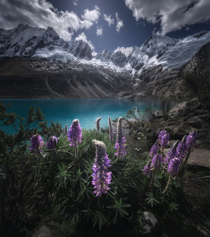 Laguna Rocotuyoc, Peru фото превью