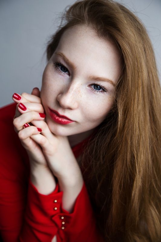 фото, девушка, рыжая, портрет, весна Аленаphoto preview