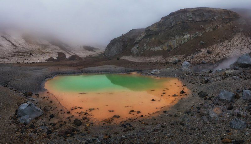 камчатка, мутновский вулкан В кратере...photo preview