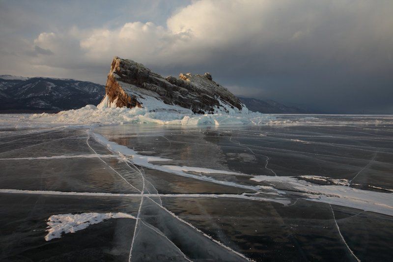Байкал о.Еленка, Лед, Малое море, Март 2015 О.Еленкаphoto preview