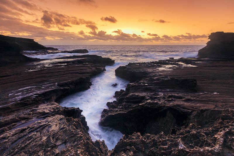 Анна пшишылны, Гавайи, Морской пейзаж, Пейзаж, Сша Гавайские сискейпыphoto preview