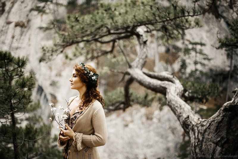 девушка весна Крым ...сны за пол часа до весны...photo preview