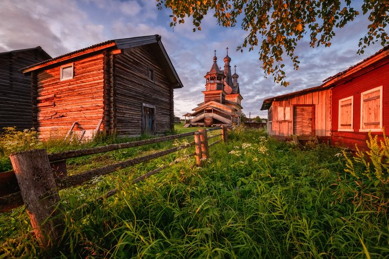 кимжа Летний вечер в Кимже... фото превью
