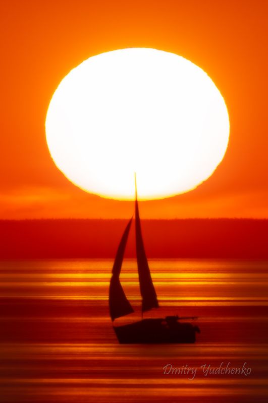 яхта, кронштадт, финский залив, санкт-петербург, котлин, парус, силуэт, yacht, kronstadt, gulf of finland, saint petersburg, kotlin, sail, silhouette Кронштадтский рейдphoto preview