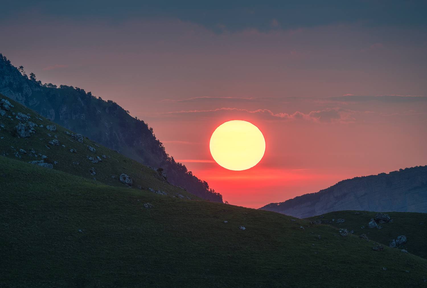Тихий рассвет. Автор: Виталий Левыкин ингушетия, природа, кавказ, горы, Виталий Левыкин