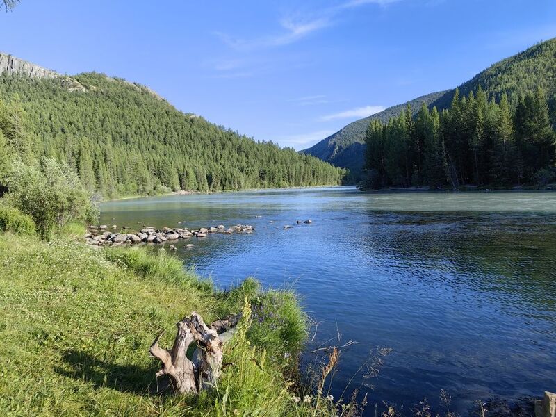 река бара,аргут,слияние,природа,горы,небо,пейзаж,алтай У слияние рек Бара и Аргутphoto preview