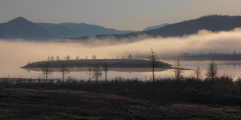 Утро на озереphoto preview