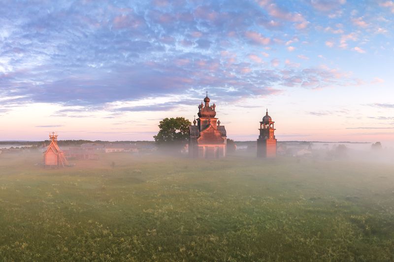 Туманное утро в Турчасово... фото превью