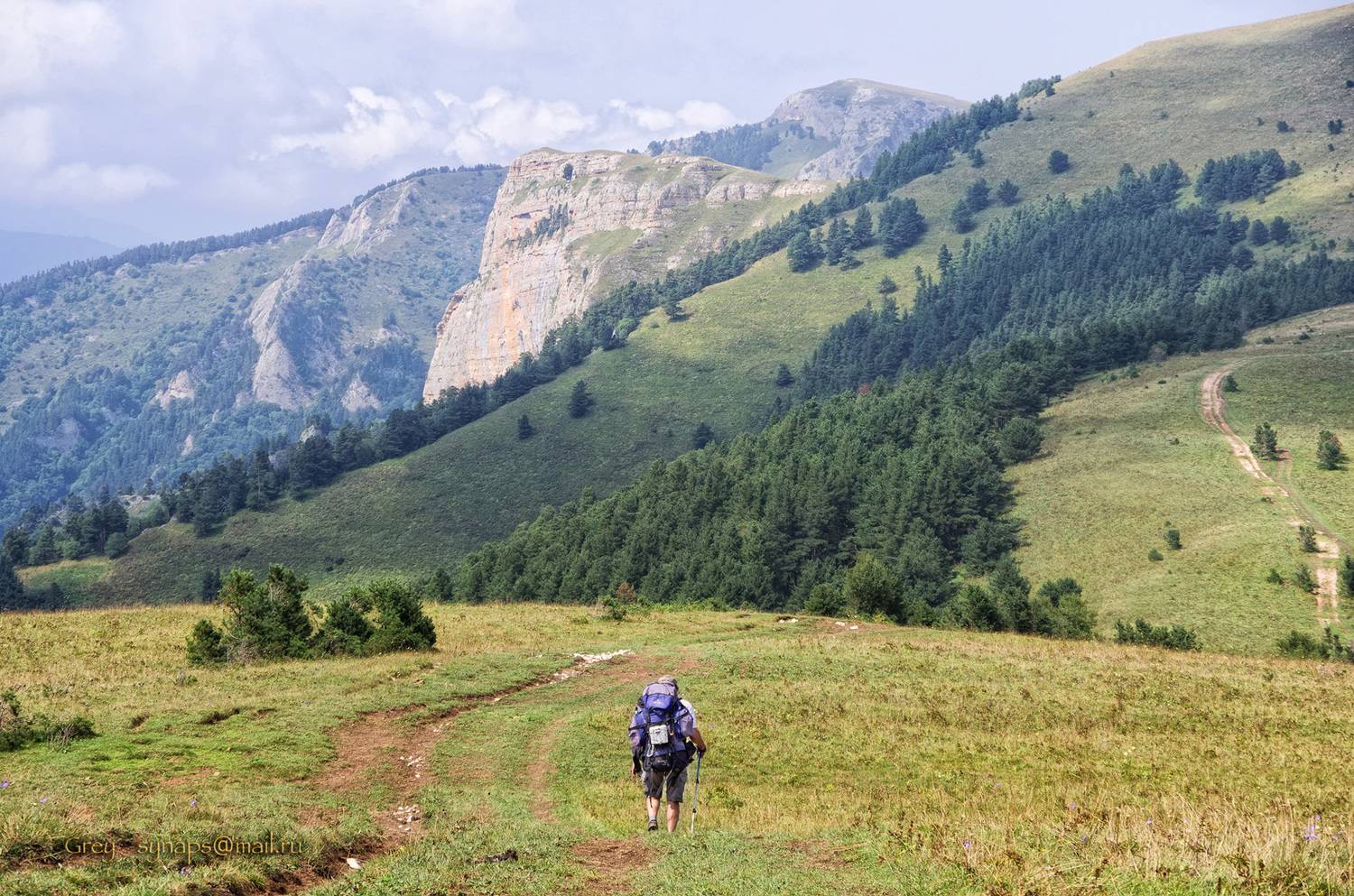 мезмай матук двухэтажка горы альпика луга туризм лагонаки, Сергей Павлов