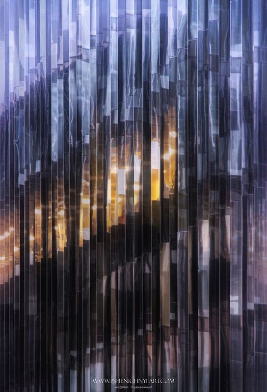 зеркальные панели, лабиринт, архитектура, отражение, орнамент, ритм, свет, перспектива В лабиринте зеркалphoto preview