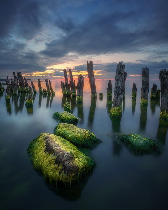 ленобласть, финский залив, закат, лето ***photo preview