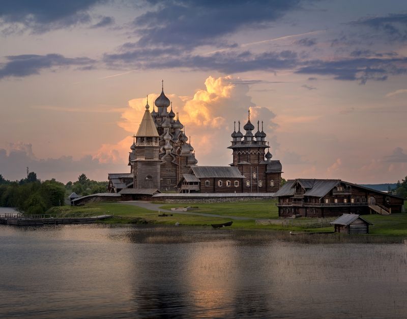 кижи, онега, онего, нд, остров, русь, святая русь, russia, карелия, святая русь нд, остров кижи, онежское озеро, kizhi, россия православная, русский север, кижский погост, kizhi pogost, деревянное зодчество Где-то на затерянном острове...photo preview