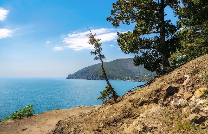 крым, море, мыс плака, гора медведь, аю-даг Крым. Аю-Дагphoto preview