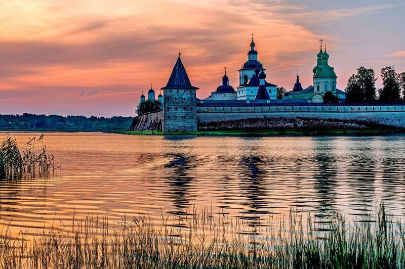 кирилло-белозерский монастырь Вечереетphoto preview
