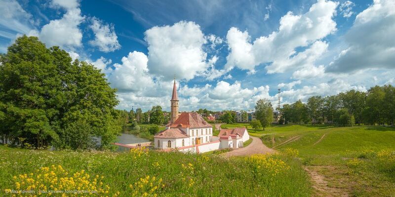 gatchina, leningrad region, priory palace, russia, architecture, building, palace, summer, гатчина, ленинградская область, приоратский дворец, приоратский парк, россия, архитектура, дворец, здание, лето Лето в Гатчине. Приоратский дворецphoto preview