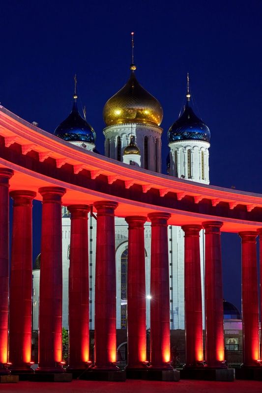 сахалин, южно-сахалинск, победа, собор,церковь Краски ночного Южно-Сахалинскаphoto preview