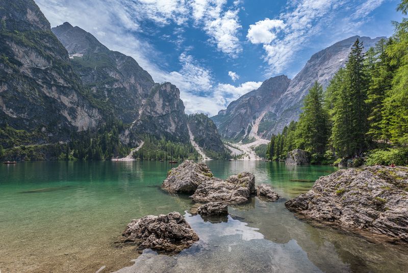 Lago di braiesphoto preview