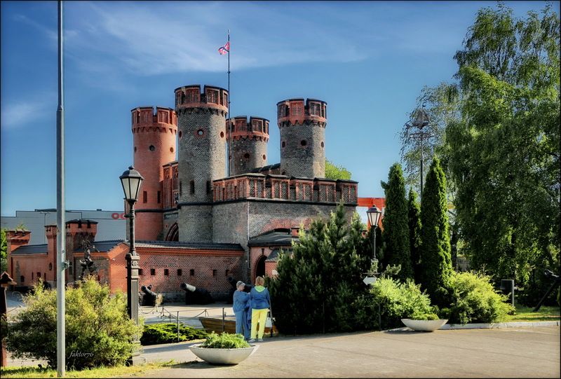 форт, крепость, архитектура, калининград Фридрихсбургские воротаphoto preview