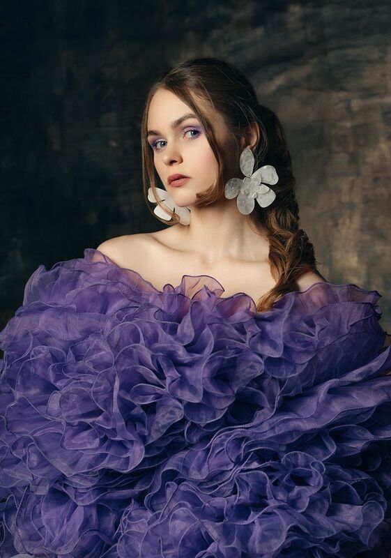 девушка, гламур, модель, портрет, постановочное фото, женский портрет, фотостудия Violetphoto preview