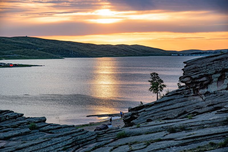 горы торайгыр баянаул Утро на Торайгыреphoto preview