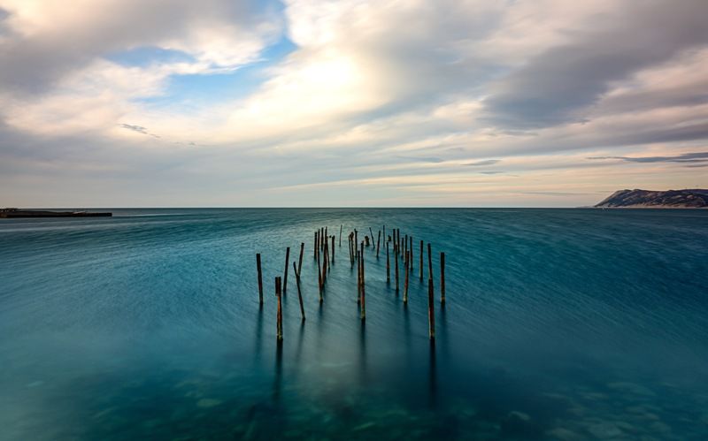 море, пейзаж Морской минимализмphoto preview