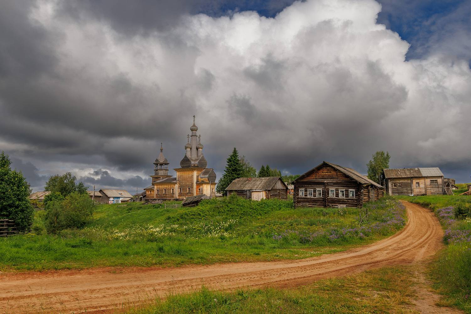 Церковь Одигитриевской иконы Божьей Матери в Кимже. Автор: Морозов Сергей , Морозов Сергей