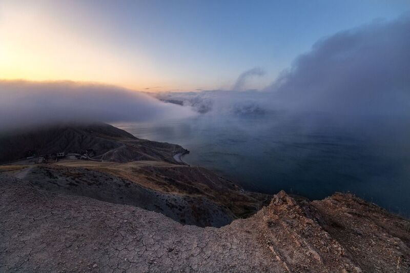 крым, море, туман Морской туман....photo preview