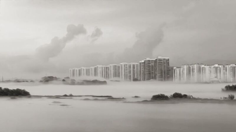 Туманный берег.photo preview