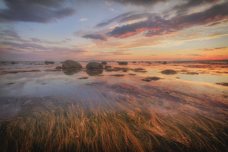 Терский берег. Белое море. Закатphoto preview
