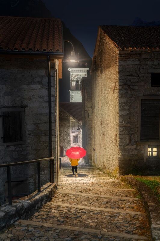 @cityscape @nightcityscape #nightcityscape cityscap Erto - Valle del Vajonphoto preview