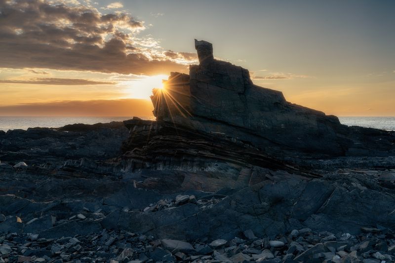 полуостров рыбачий заполярье полярный день июль Утренняя звездаphoto preview
