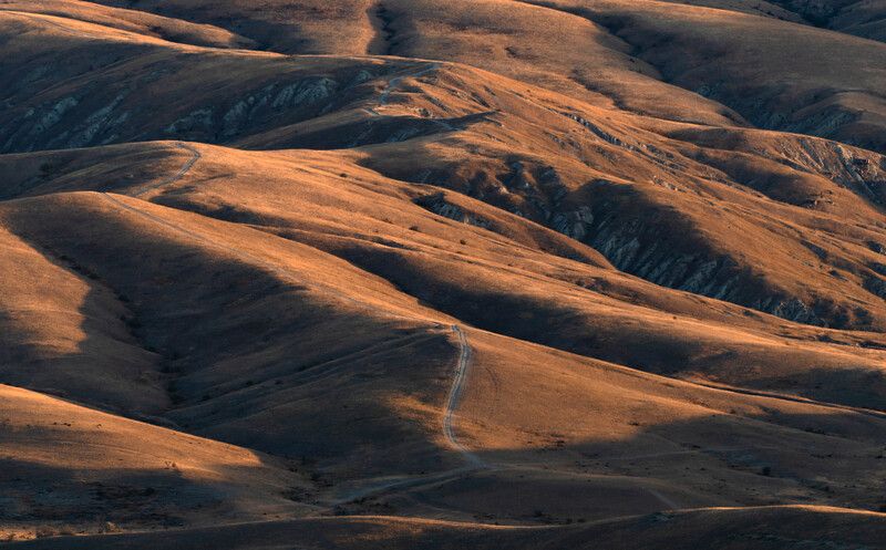 крым, коктебель, рассвет, утро, холмы, горы, пейзаж, природа, джан-кутаран, sunrise, mountain, nature, landscape, moning Рассвет в крымуphoto preview