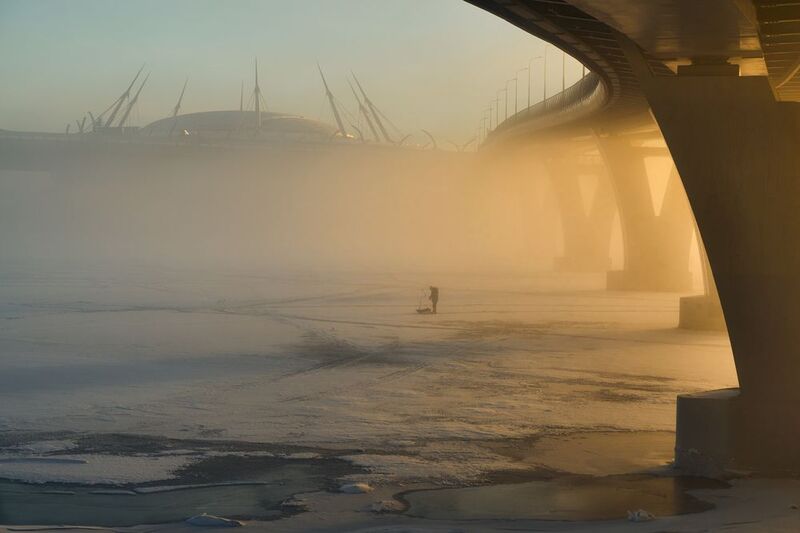 санкт-петербург, нева, рыбалка, яхтенный мост, Философия городской рыбалкиphoto preview