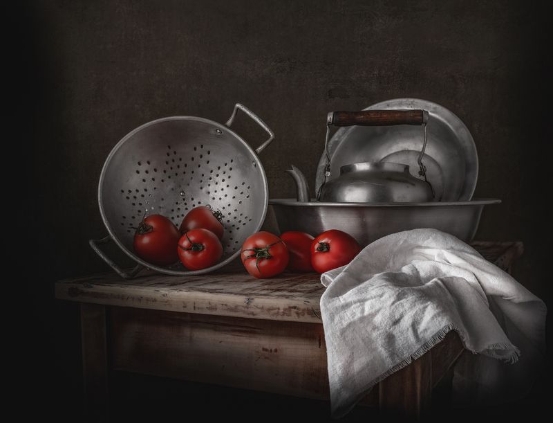 Still life, tomato, sauce, light, texture Mama\\\'s Tomato Saucephoto preview