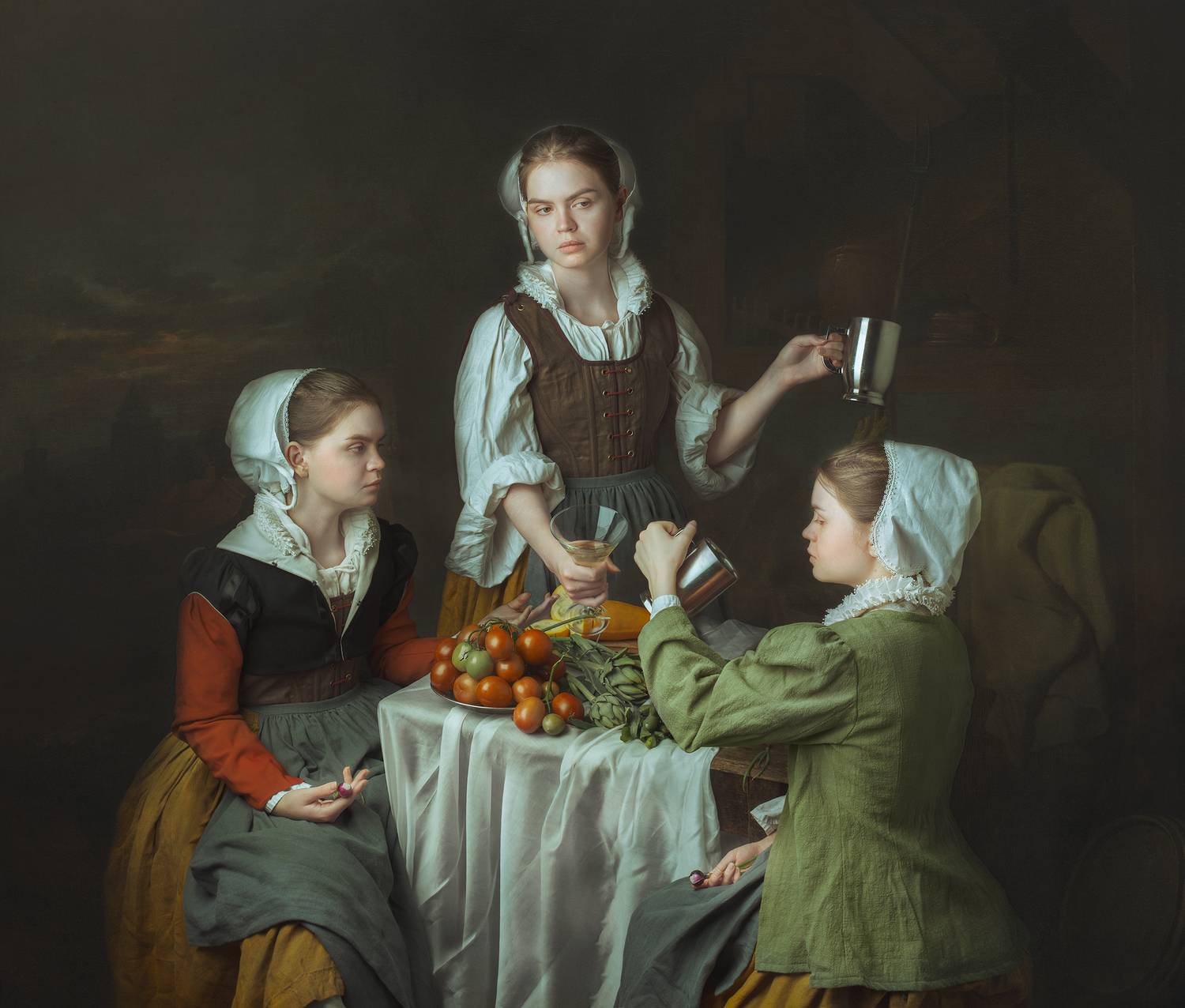 Трапеза. Автор: Юлия Щинова , Юлия Щинова