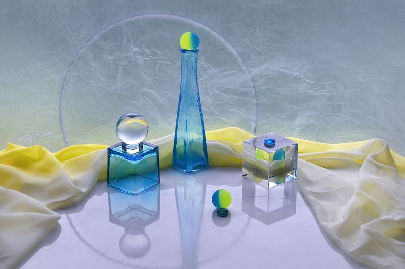 Желто-голубой ноктюрнphoto preview