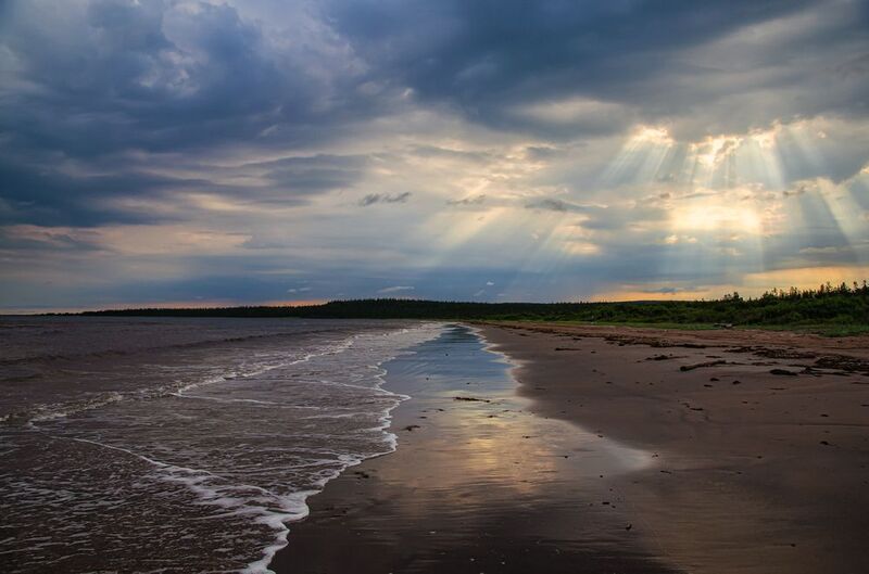 кольский, белое море, умба Море Белое, речка Черная )photo preview