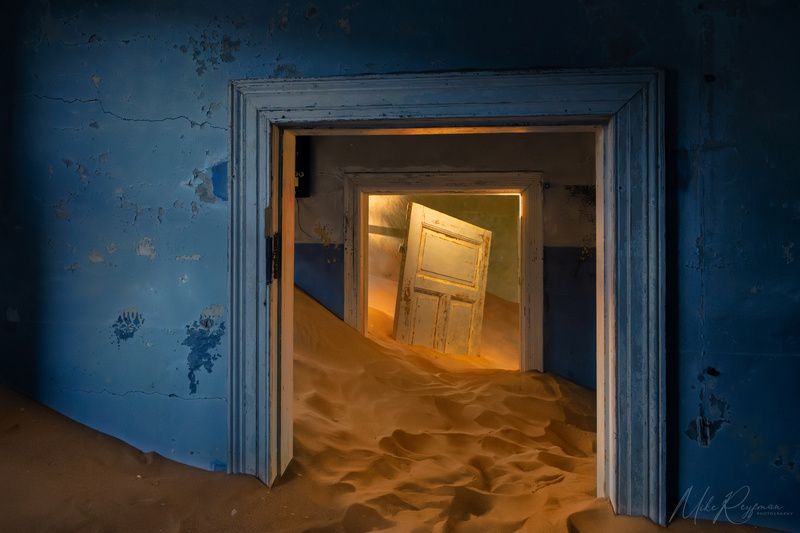 worldphototravels, mikereyfman, naturephotography, photoworkshop, safari, photosafari, photography, wildlifephotographer, wildlife, wildlifephotography, nature, kolmanskop, ghosttown, namibdesert, namibia, namibiatravel Swallowed by sands of timephoto preview