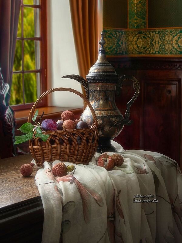 натюрморт, фрукты, сливы, личи, интернет Сливы бывают разныеphoto preview