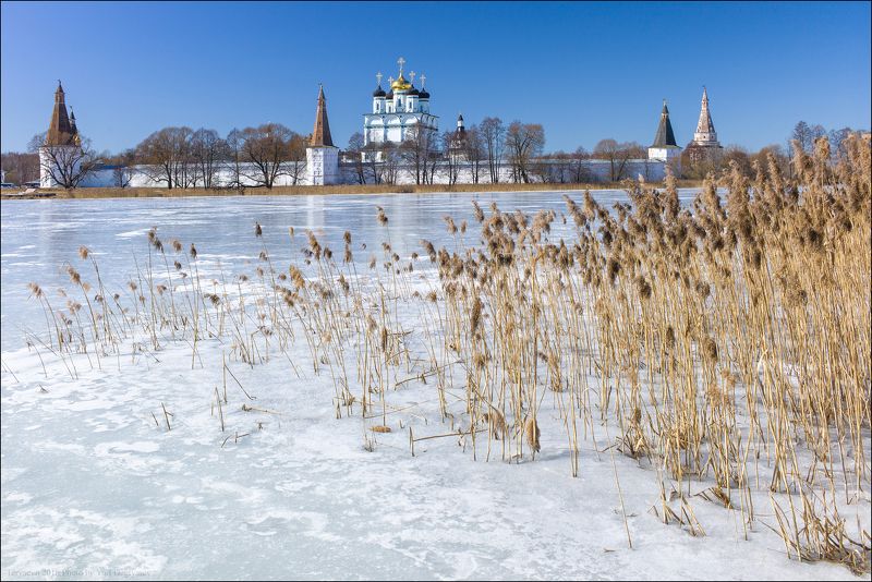 Россия, Теряево, Волоколамский, район, Иосифо, Волоцкий, монастырь, весна, март, лед, снег Россия. Теряево. Иосифо-Волоцкий монастырь.photo preview