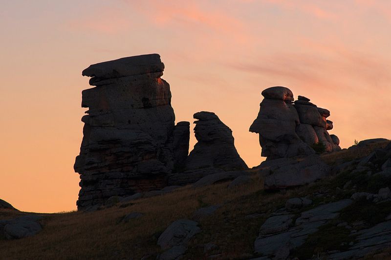 Казахстан. Балкантау. Ку. горы. башни. Башни Балкантау.photo preview