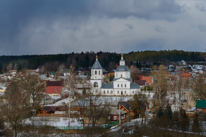 верея, храмы россии Верея. Богоявленская церковь в Заречье (или храм во имя Космы и Дамиана) 1777 г.photo preview