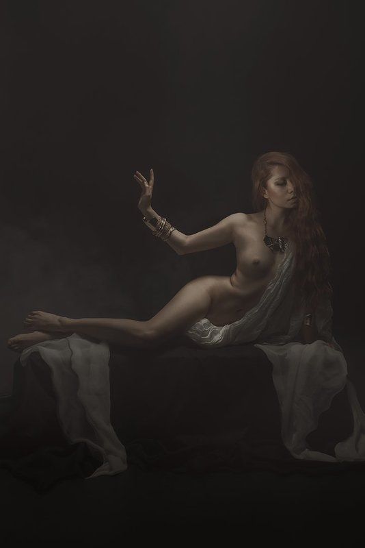 Art nude, Art photo, Beauty, Carolinemadison, Mythology, Nude, Redhair Cytheraphoto preview