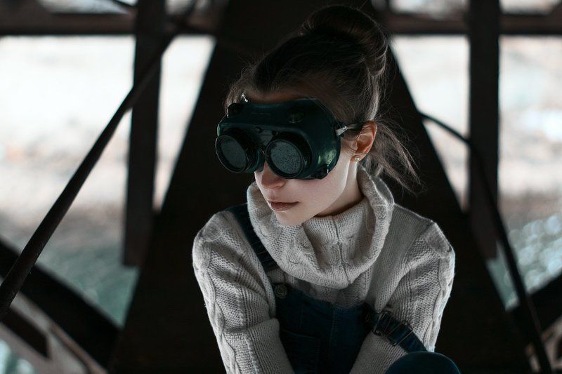 фотография, портрет, девушка Путешественницаphoto preview