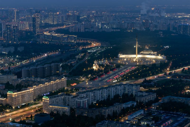 москва, вечер, москва-сити, moscow-city, город, небоскребы, высотки, огни, архитектура, ночь, сити, останкино, поклонная гора, лужники Вечерняя Москваphoto preview